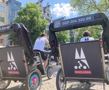 Cologne: Rickshaw Sightseeing Tour