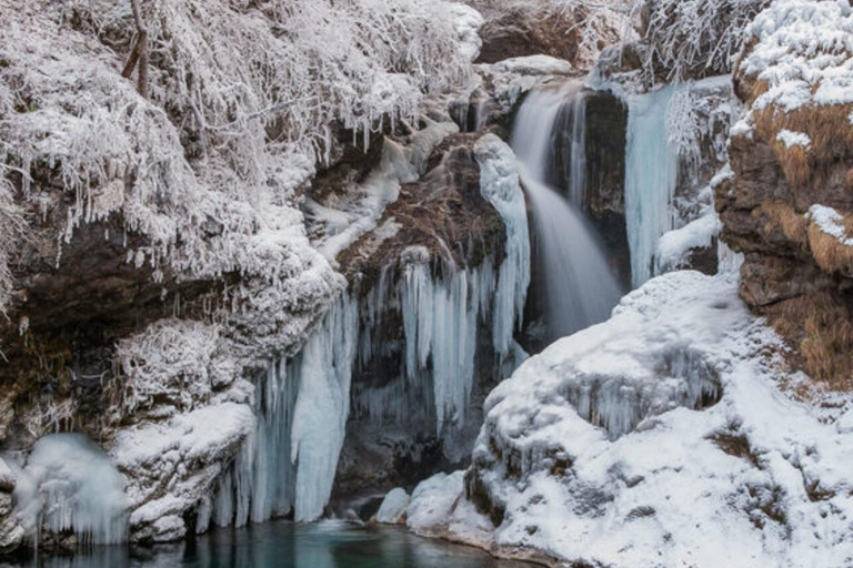 Bled Winter Trip: Vintgar Gorge Waterfall &amp; Slovenian Lunch