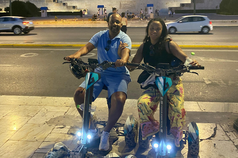 Athens by Night Electric 4W Scooter Tour
