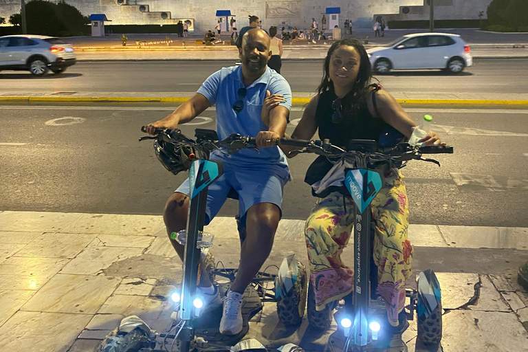 Athens by Night Electric 4W Scooter Tour