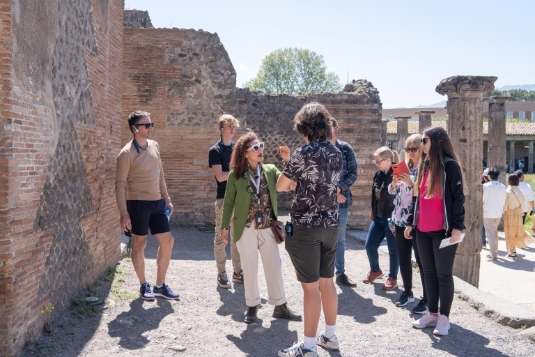 Pompeii: Reserved Entrance and Guided Tour Group Tour in Italian