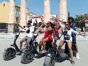 Aten: Premium guidad E-scooter tur i Akropolisområdet