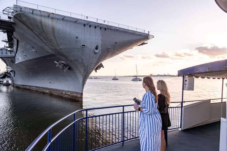Charleston: Sightseeing Harbor Tour & Dolphin Watch. Foto: GetYourGuide Charleston: Sightseeing Harbor Tour & Dolphin Watch. Foto: GetYourGuide