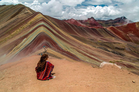 From Cusco: Four-Wheel Drive Tour to Seven Colors Mountain + Meals Cusco: Quad Bike Tour to Rainbow Mountain + Stop at Textile Center