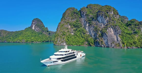 Halong Bay Top 5-Star Luxury Day Cruise with Buffet Lunch