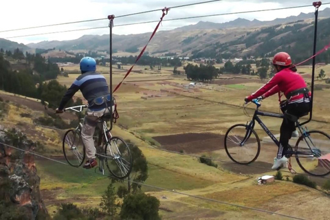 Cusco: Cachimayo Adventure Circuit with Skybike and Rappel