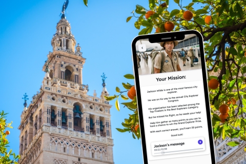 Sevilla: Stadsverkenningsspel en stadsrondleiding op je telefoon