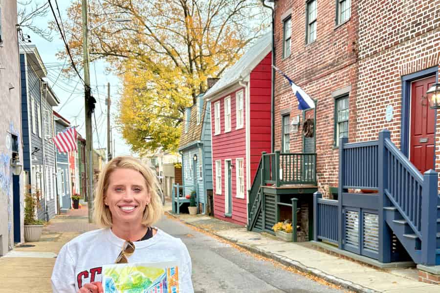 Annapolis: Urban Sketching & Malkurs im Freien. Foto: GetYourGuide