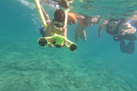 Paphos: Schildpadden kijken Snorkelen Zee Scooter Trip