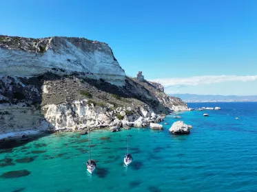 Cagliari: Segelbootfahrt zum Teufelssattel