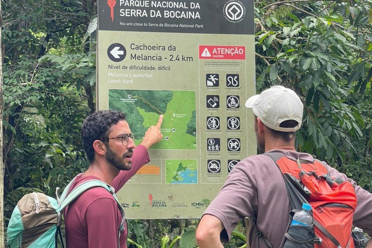 Paraty: Melancia Waterfall Trail Guided Hike with Pickup