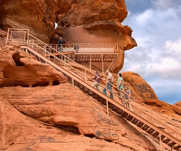 Las Vegas: Hoover Dam en Vuurvallei Combo Tour
