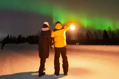 Fra Rovaniemi: Aurora Borealis-jagt med fotos og videoer