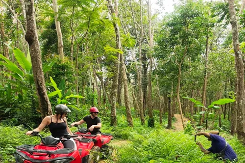 Atv adventure in jungle & city tour Phuket landmarks