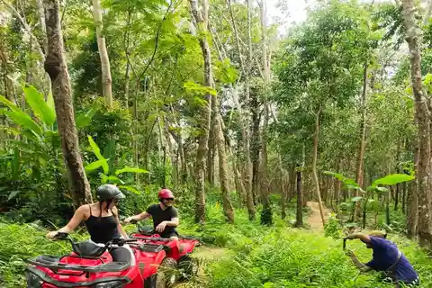 Aventure en VTT dans la jungle et visite de la ville de Phuket