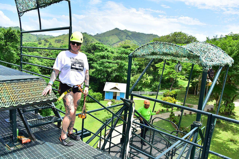 From Punta Cana: Zipline Adventure