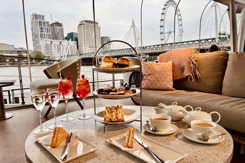 London: Riverside Afternoon Tea with Champagne or Gin