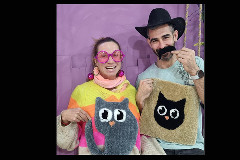 TUFTING: Learn how to make a rug during a fun class in Valencia