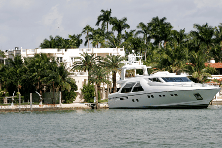 Miami: Bootstour zu den Häusern der Berühmtheiten und den Villen der Millionäre