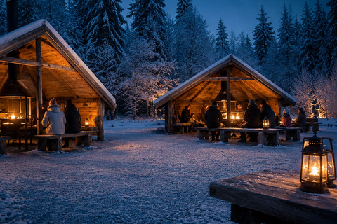 Rovaniemi: Forest Elf Treasure Hunt & Campfire Adventure
