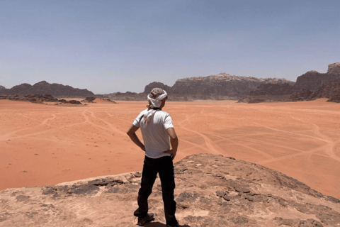 Amman: Wadi Rum Private Transfer, Jeep Tour, Dinner & Stay Amman:-Private Tour, 1 Day 1 Night, Petra, Wadi Rum, Return