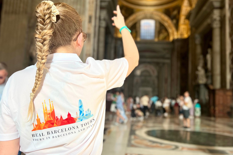 Rome: Guided Tour of St. Peter’s Basilica & Panoramic Dome Guided Tour of St. Peter’s Basilica & Dome in Spanish