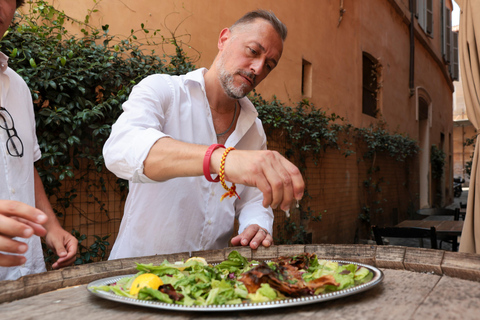 Rome Food Tour: Trastevere, Tiber Island & Local Tastings PRIVADO Tour Gastronómico Trastevere e Isla Tiberina Español
