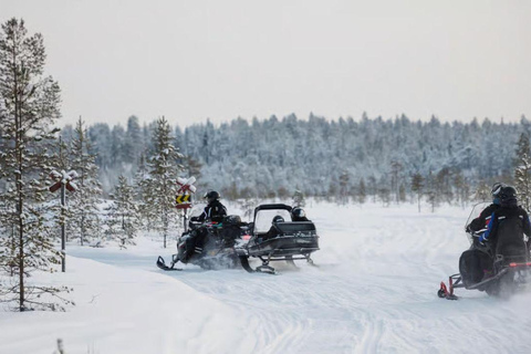Levi: Family Snowmobile Safari with Mini Snowmobile for Kids