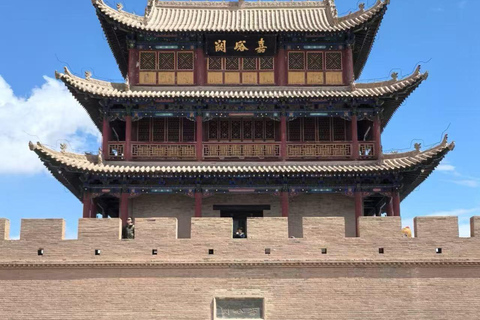 Jiayuguan Fort Entry Ticket with Photo Map