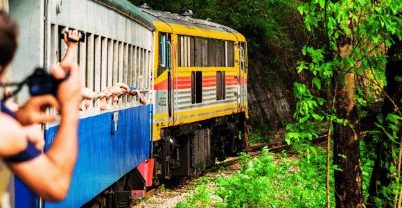 Von Bangkok: Tour zur Todesbahn und zum Hellfire Pass mit Mittagessen