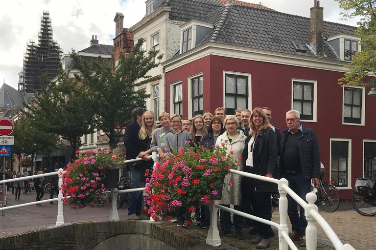 Delft: Stadsrondleiding door het centrumDelft Wandeltour - De stad van oranje en blauw