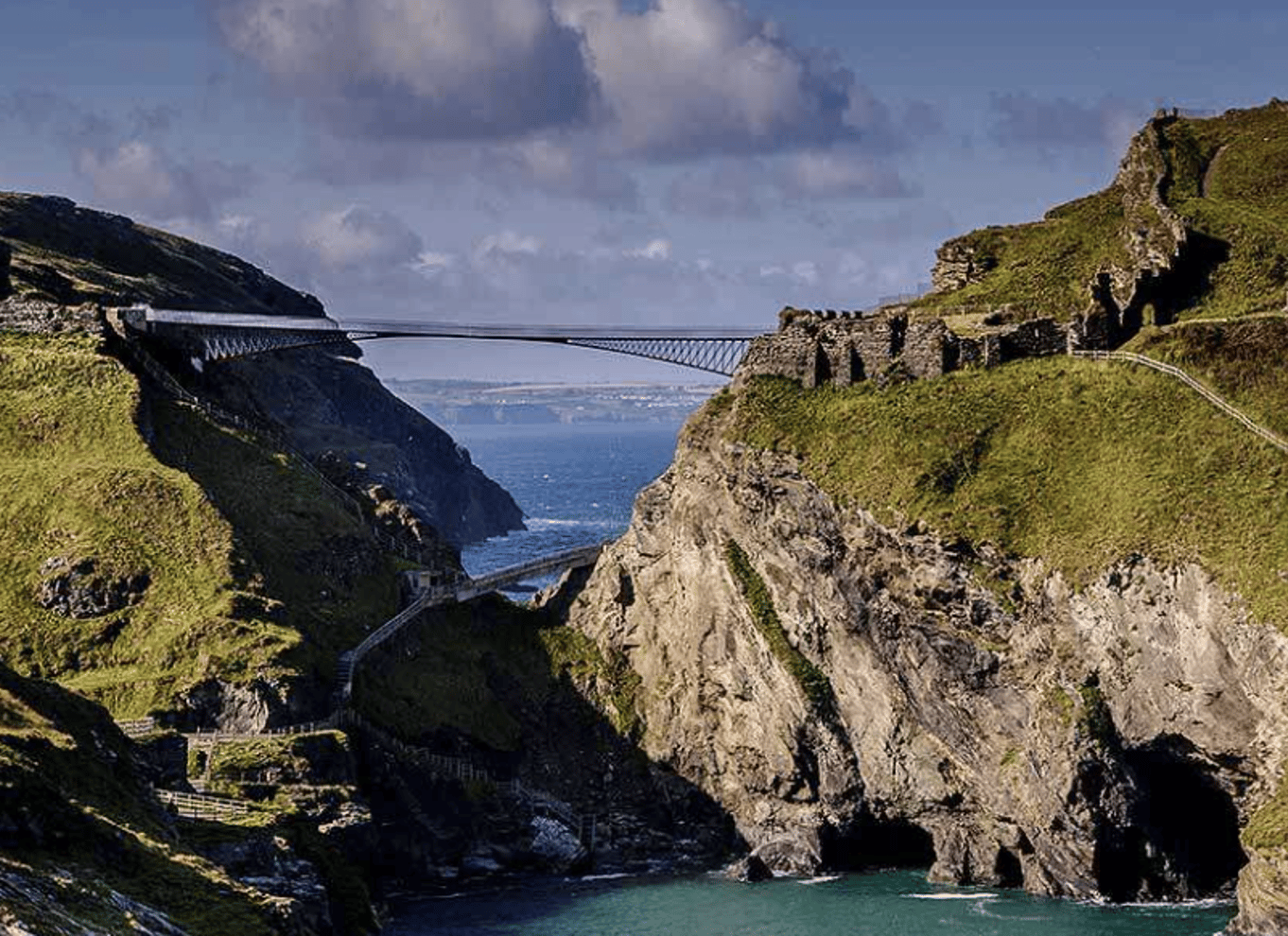 Cornwall: Entrébillet til Tintagel Castle