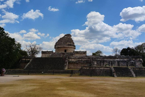 Chichen Itza, Cenote en Valladolid hele dag