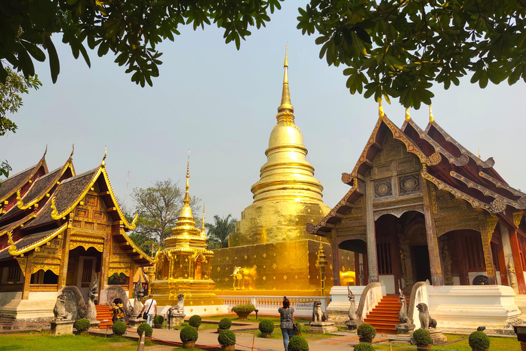 Old Chiangmai city & temples walking tour: (3 hours/1.7 km.)