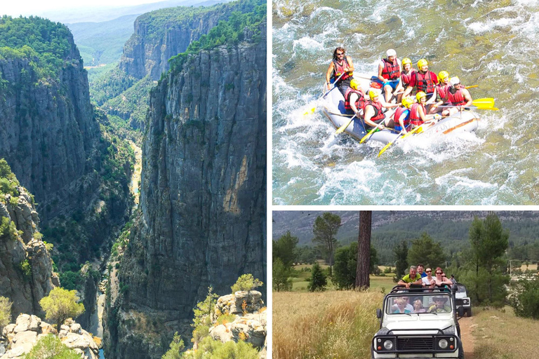 Side / Manavgat : Super Combo Rafting, Jeep, Buggy, Zipline Rafting Package ( Basic )