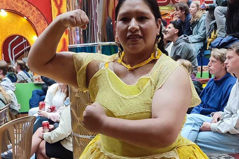 La Paz- El Alto Cholitas Wrestling Show Entry Ticket Only Mon, Wed, Fri & Sat – Casa de la Cholita Ticket