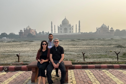From Delhi: Taj Mahal-Agra Fort Day Trip by Gatimaan Express Agra by Gatimaan Express - 2nd Class All Inclusive