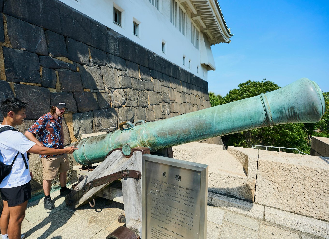 Osaka: Entré til slotstårnet / guidet byvandring
