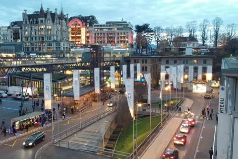Lausanne : visite guidée privée avec un guide local