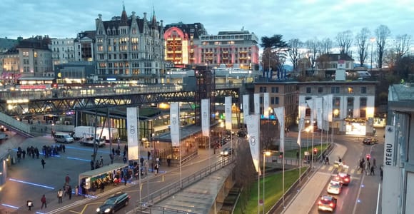 Lausanne: Private Tour zu Fuß mit einem ortskundigen Guide