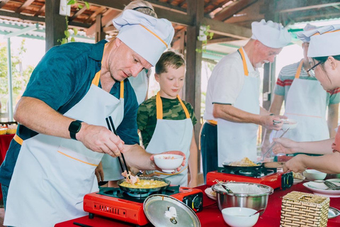 Countryside Biking -Farming -Market -Cooking Class In Hoi An Private Tour