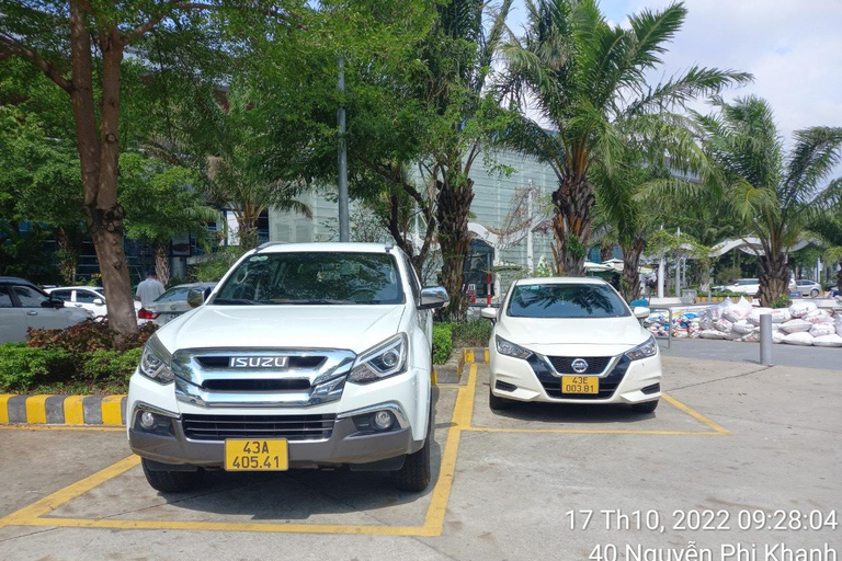 Skyttelbuss Da Nang flygplats till/från hotell Da Nang eller Hoi An