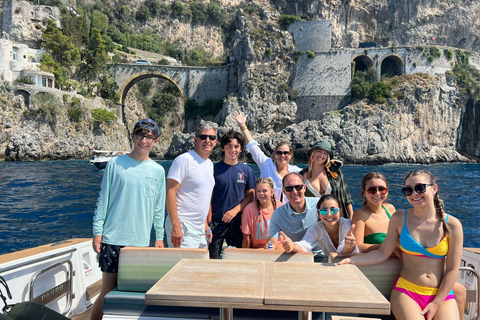 From Naples: Amalfi Coast Private Boat Exclusive Tour Jeanneau DB 43 "La Dolce Vita"