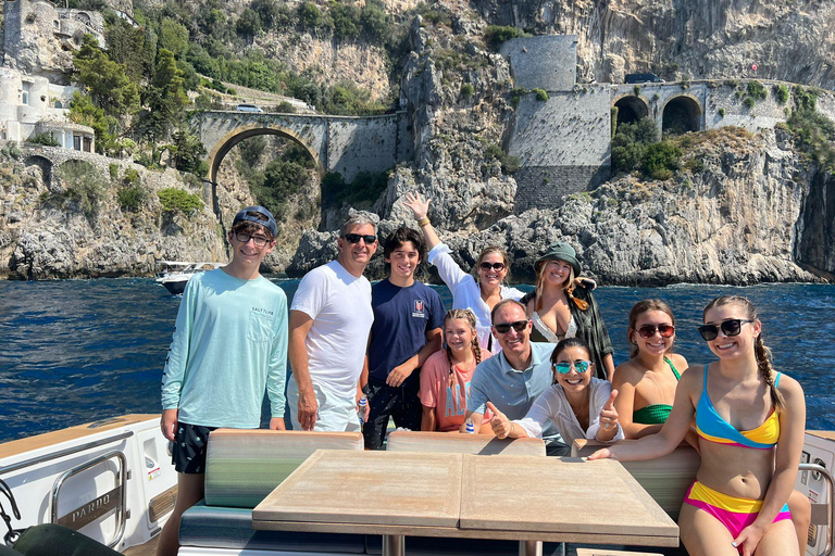 From Naples: Amalfi Coast Private Boat Exclusive Tour Jeanneau DB 43 "La Dolce Vita"
