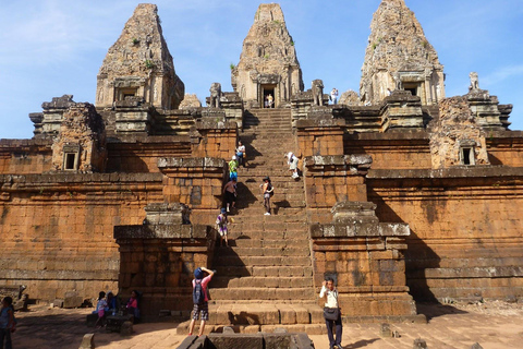 Visite d&#039;Angkor privée d&#039;une journée entière avec coucher ou lever de soleilSiem Reap : Angkor Wat, Angkor Thom, Ta Prohm et Banteay Kdei