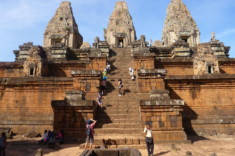 Visite d&#039;Angkor privée d&#039;une journée entière avec coucher ou lever de soleilSiem Reap : Angkor Wat, Angkor Thom, Ta Prohm et Banteay Kdei