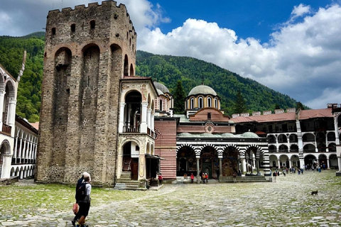 From Sofia: Rila Monastery, Sacred Cave & Alpine Picnic