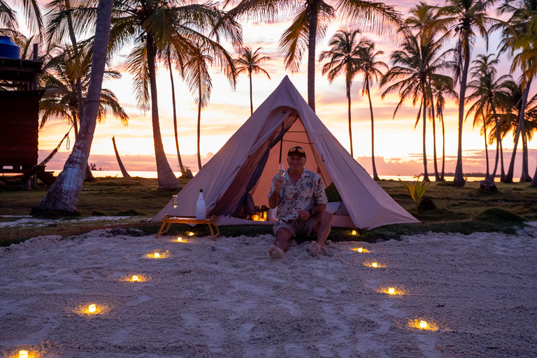 Romantisches Campen auf den San Blas InselnPrivate Insel in San Blas - Romantisches Camping
