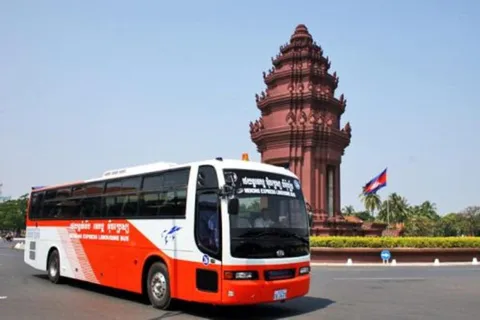 AUTOBÚS DE IDA Y VUELTA DE HO CHI MINH A PHNOM PENH