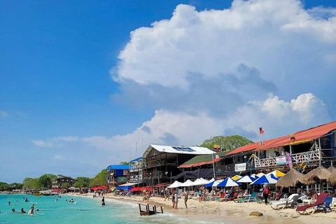 From Cartagena: Barú - Playa Tranquila Day Trip with Lunch